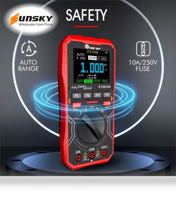 2 In 1 DIY Oscilloscope Mini Multimeter — Electrical Component Testers, TOOLTOP