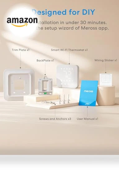 Smart Thermostat for Home — Smart Climate Control, meross