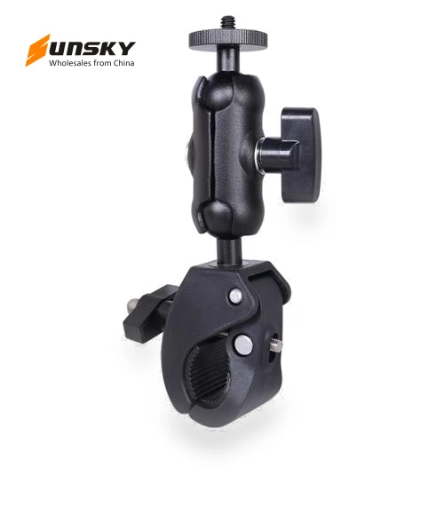 Universal Action Camera Bicycle Handlebar Clamp — Mounts & Clamps