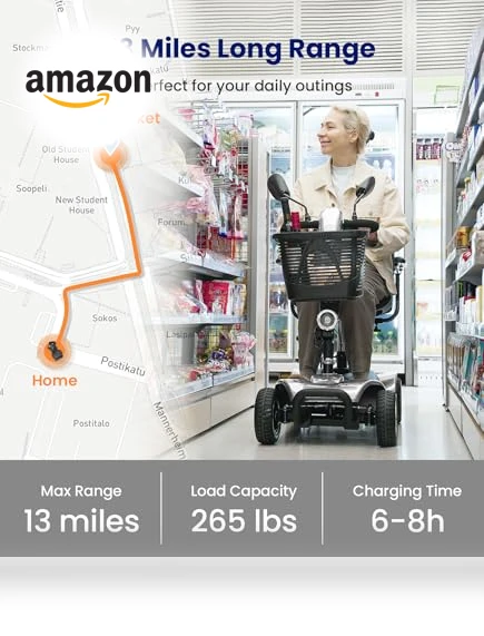 4 Wheel Mobility Scooter — Mobility Scooters, VOCIC