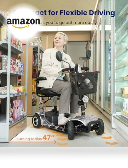 4 Wheel Mobility Scooter — Mobility Scooters, VOCIC