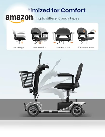 4 Wheel Mobility Scooter — Mobility Scooters, VOCIC