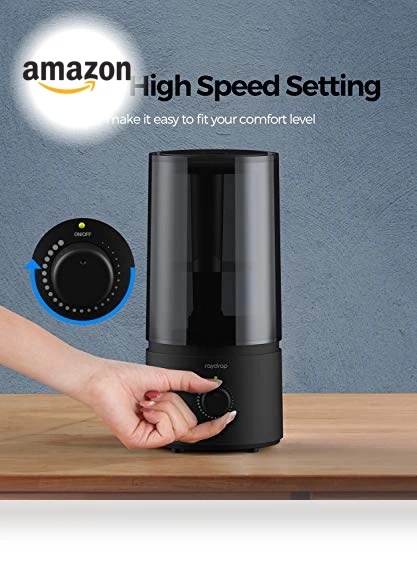 Cool Mist Humidifier — Air Moisturizers, raydrop