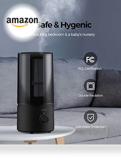 Cool Mist Humidifier — Air Moisturizers, raydrop