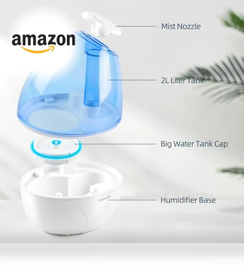 Cool Mist Humidifier — Air Moisturizers, Poksolfy
