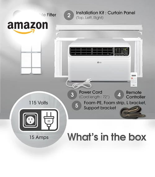 Dual Inverter Smart Window Air Conditioner — Cooling Solutions, LG
