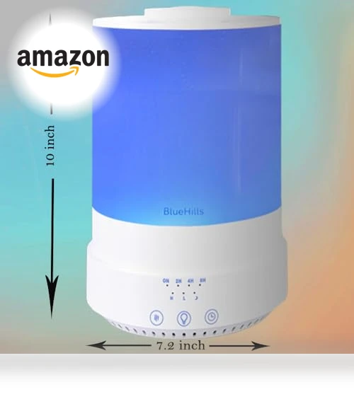 Essential Oil Diffuser Aroma Humidifier — Air Moisturizers, BlueHills