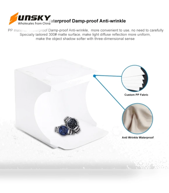 Folding Portable Light Photo Lighting Studio Shooting Tent Box Kit — Photography Lighting & Studio Equipment, PULUZ