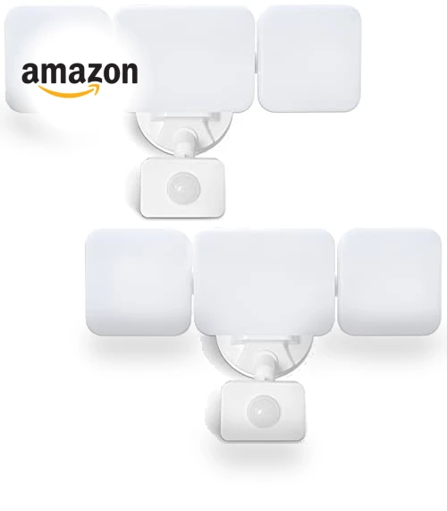 Smart Security Light Motion Sensor — Outdoor Security & Flood Lighting, EMANER