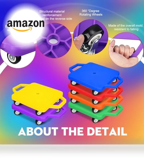 Sports Scooter Board with Handles for Kids — Kids Fitness, SUNYIWJIE