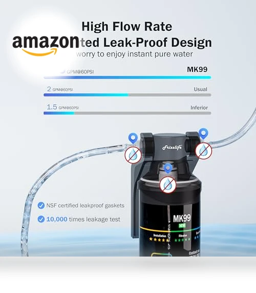 Under Sink Water Filter System — Under-Sink & Countertop Water Filters, FRIZZLIFE