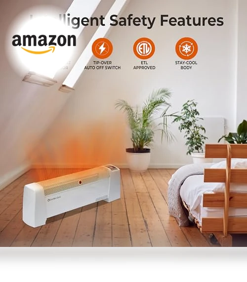 Digital Baseboard Heater — Portable Heating Solutions, Comfort Zone