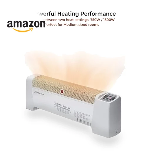 Digital Baseboard Heater — Portable Heating Solutions, Comfort Zone