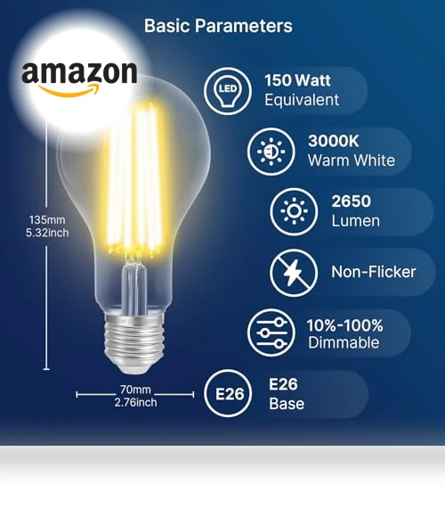 Dimmable A23 LED Light Bulbs — Lighting Solutions, FLSNT