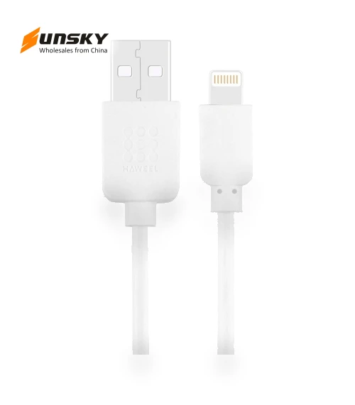 High Speed 35 Cores 8 Pin to USB Sync Charging Cable — Lightning, HAWEEL