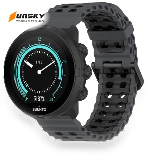 Ocean Dual Pin Buckle Silicone Watch Band — Bands