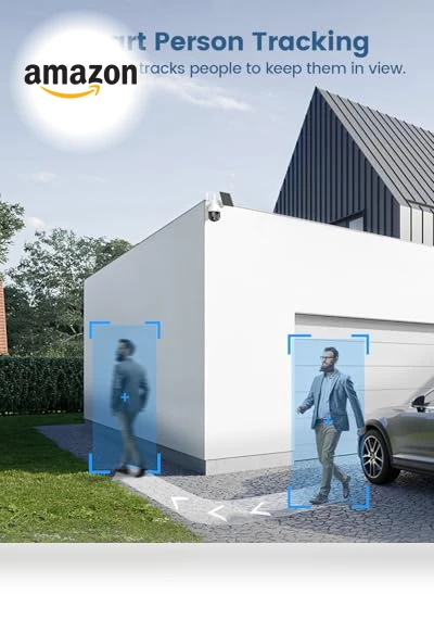 Solar Security Cameras System Wireless Outdoor — Security Cameras, AOSU