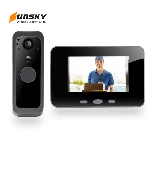 PIR Night Vision 2.4G Video Intercom Doorbell — Smart Home Security