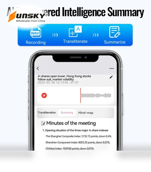 Portable Smart AI Magnetic Recorder — Portable Audio Recorders, JNN