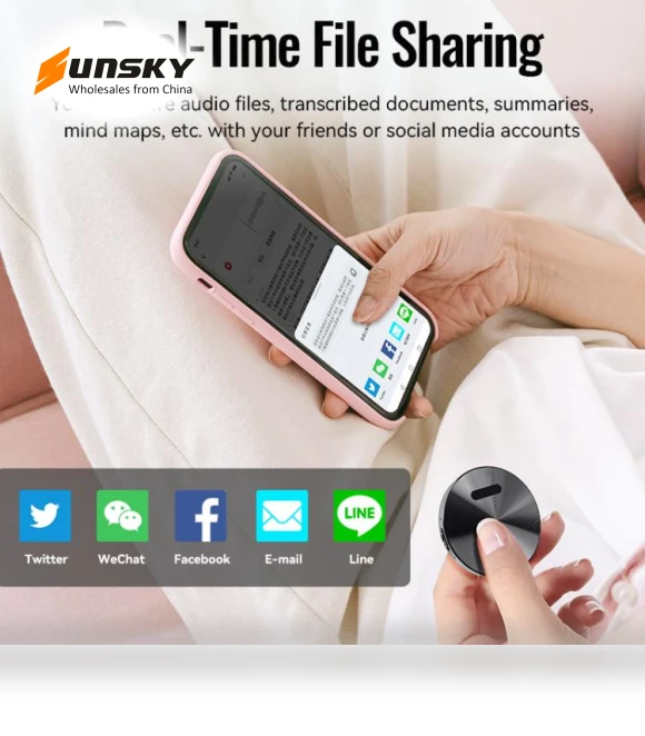 Portable Smart AI Magnetic Recorder — Portable Audio Recorders, JNN