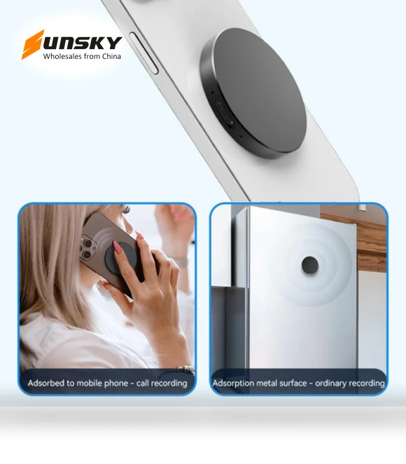 Portable Smart AI Magnetic Recorder — Portable Audio Recorders, JNN