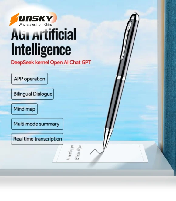 Smart AI Voice Recording Pen — Portable Audio Recorders, JNN
