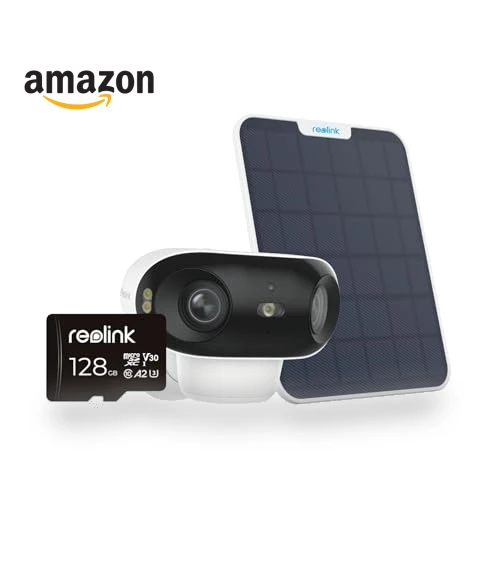 Argus 4 Pro Home Security Camera with Solar Panel, Reolink