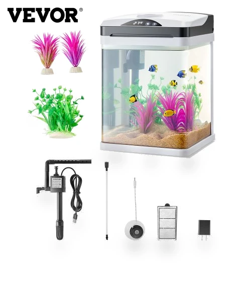 Fish Tank Aquarium LED Smart Square — , VEVOR