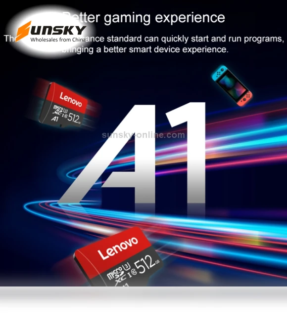 High Speed TF (Micro SD) Memory Card — CompactFlash Storage, Lenovo