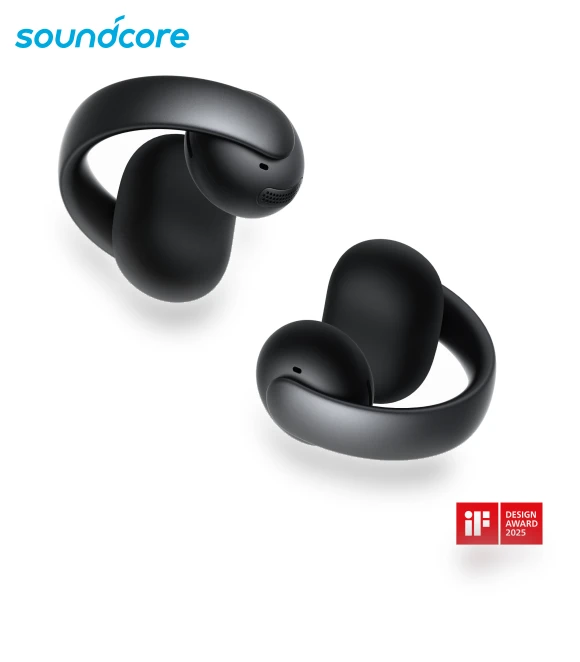 Open-Ear Clip-On Earbuds — In-Ear Headphones, Soundcore