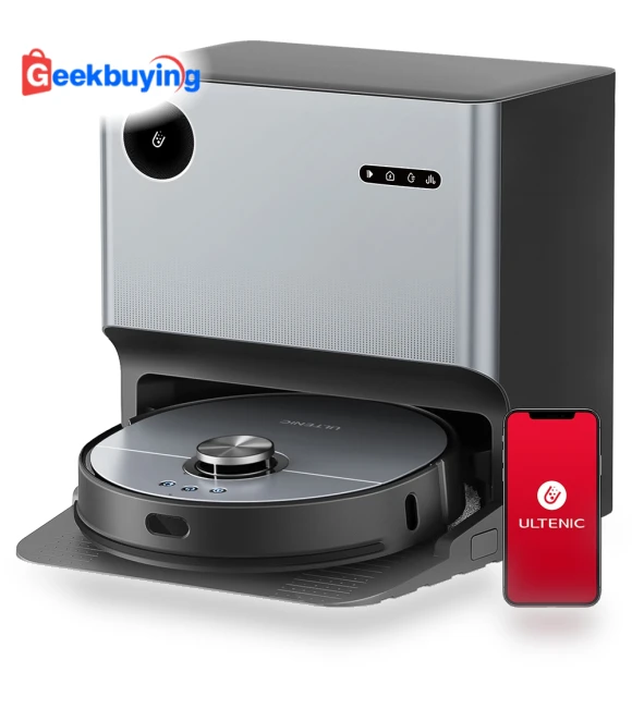 Robot Vacuum Cleaner with Fully-Automatic Station — Smart Cleaning Robots, Ultenic