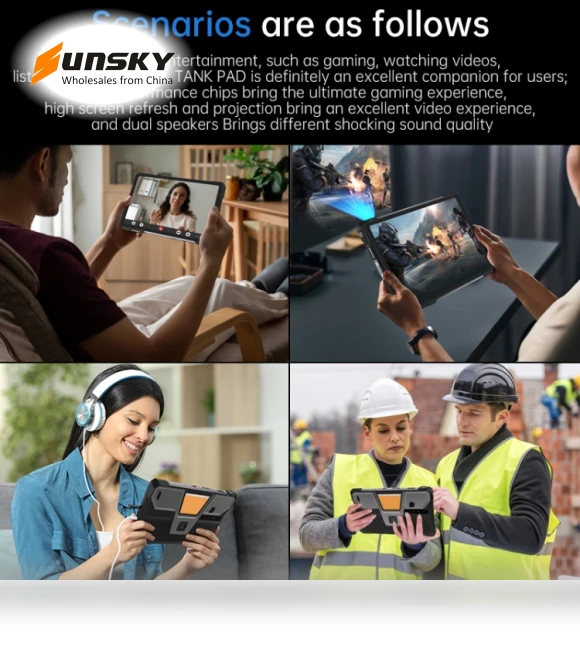 Rugged Tablet PC & Projector — Tablet, Unihertz