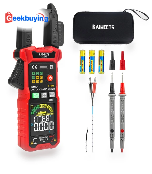 Smart Clamp Meter — Clamp Meters, KAIWEETS