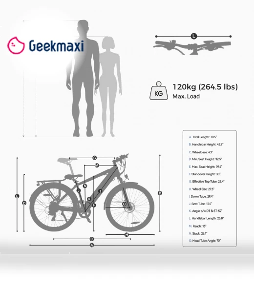 Step-over E-Bike Trekking Bike — Electric Self-Balancing Scooters, Eleglide
