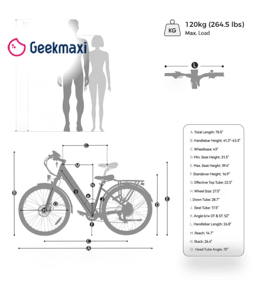 STEP-THRU E-Bike Trekking Bike — Electric Self-Balancing Scooters, Eleglide