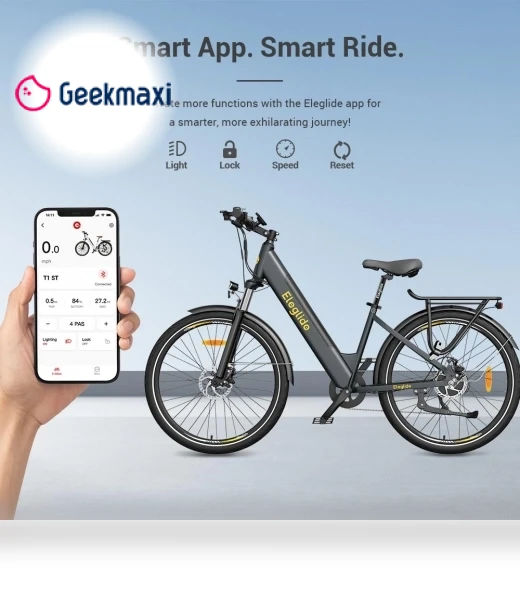 STEP-THRU E-Bike Trekking Bike — Electric Self-Balancing Scooters, Eleglide