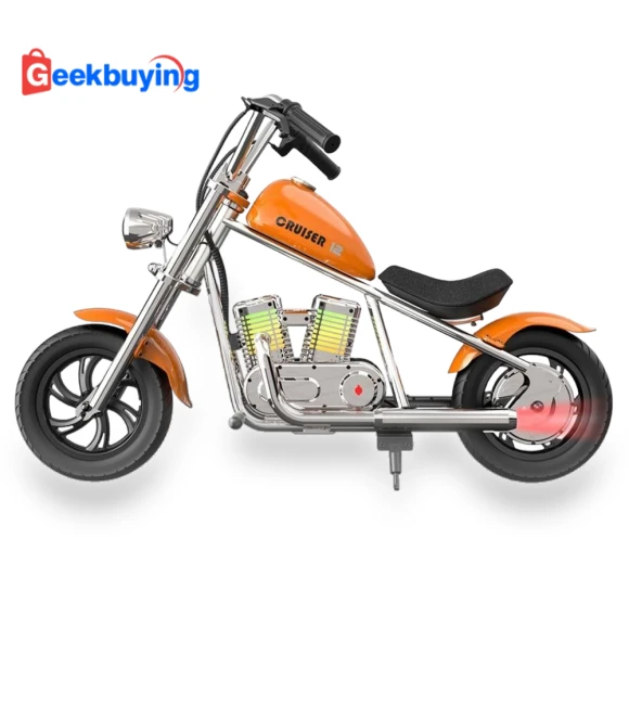 Cruiser 12 Plus Electric Motorcycle for Kids — Electric Vehicles, Hyper GOGO