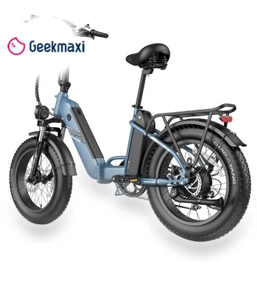 Foldable Step-thru Trekking E-bike — E-Bikes, Fafrees