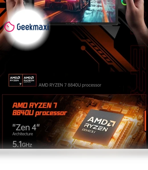 Handheld Gaming PC — Gaming Consoles, One Netbook