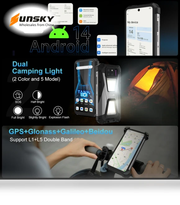 Night Vision Projector Rugged Phone — Mobiles, Unihertz