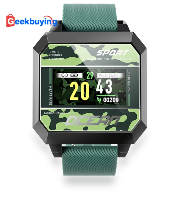 Ocean 2 Sport Smart Watch Fitness Tracker — Smartwatches, LOKMAT