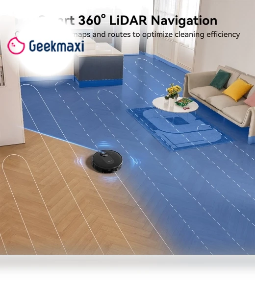 Robot Vacuum and Mop Combo with Self-emptying Station — Smart Cleaning Robots, Proscenic