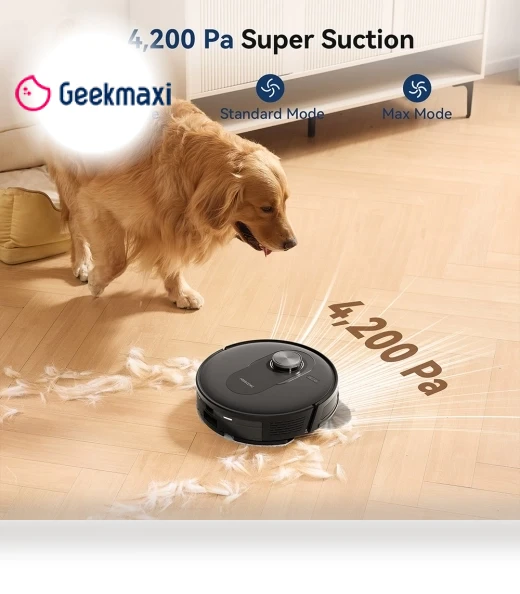 Robot Vacuum and Mop Combo with Self-emptying Station — Smart Cleaning Robots, Proscenic