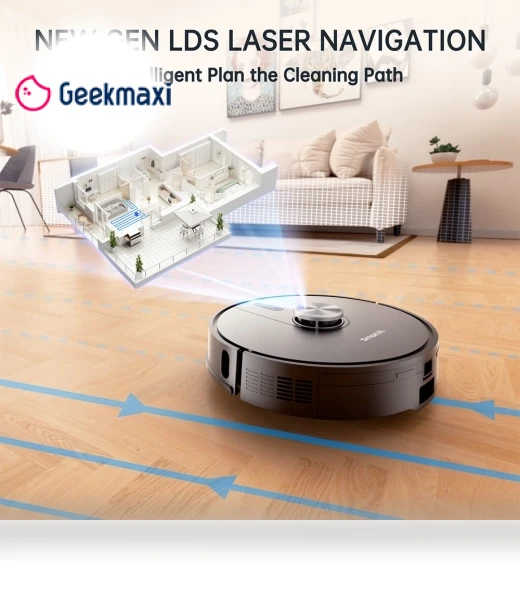 Robot Vacuum Cleaner with Base Station — Smart Cleaning Robots, SmartAI