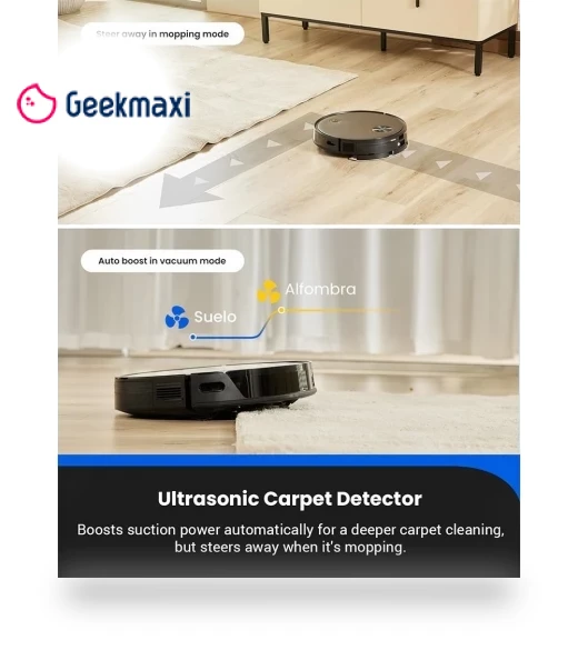 Robot Vacuum Cleaner with Floor Mopping — Smart Cleaning Robots, Proscenic