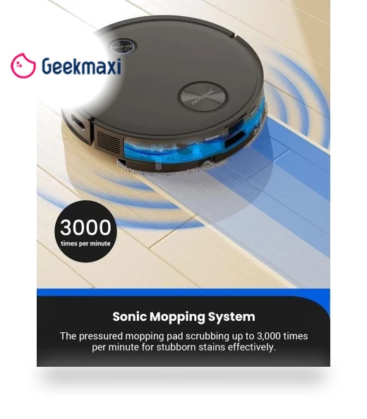 Robot Vacuum Cleaner with Floor Mopping — Smart Cleaning Robots, Proscenic