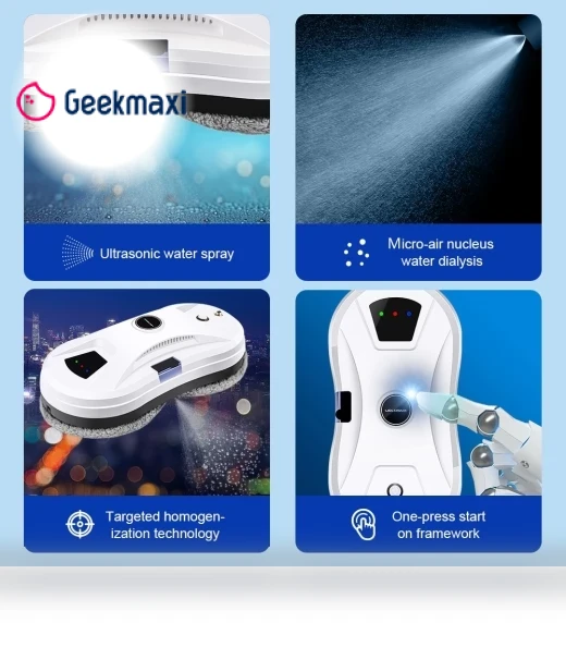 Robot Window Cleaner — Smart Cleaning Robots, Liectroux