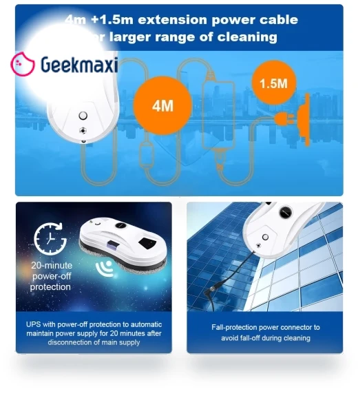 Robot Window Cleaner — Smart Cleaning Robots, Liectroux
