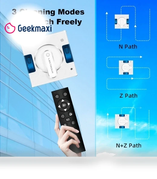 Robot Window Cleaner — Smart Cleaning Robots, Liectroux