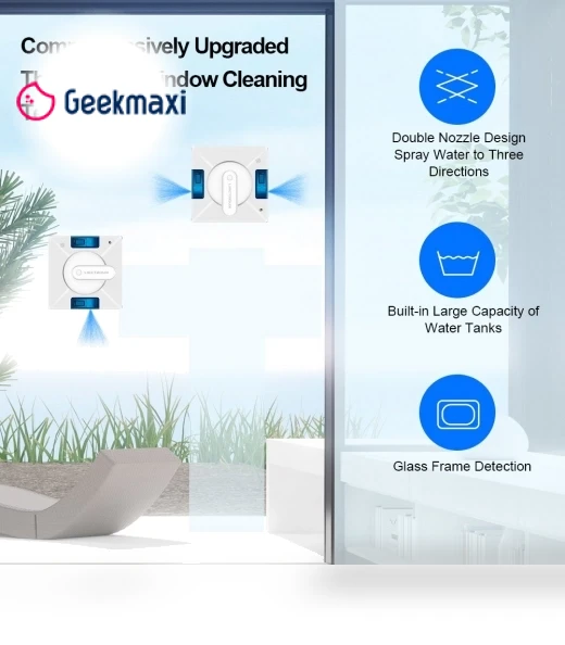 Robot Window Cleaner — Smart Cleaning Robots, Liectroux